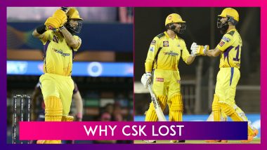 Rajasthan Royals vs Chennai Super Kings IPL 2022: 3 Reasons Why CSK Lost